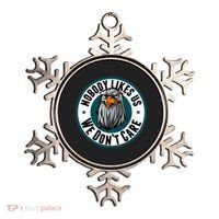 Nobody Likes Us We Don't Care Eagle Ornament thumb 0