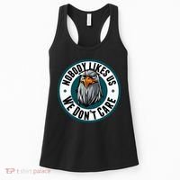 Nobody Likes Us We Don't Care Eagle Women's Tank Top thumb 0