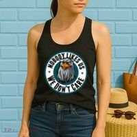 Nobody Likes Us We Don't Care Eagle Women's Tank Top thumb 2