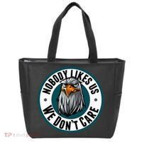 Nobody Likes Us We Don't Care Eagle Tote Bag thumb 0