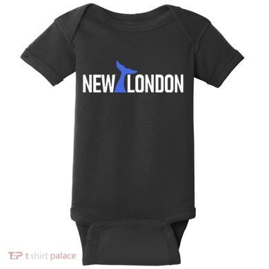 New London Whale Tail Baby Bodysuit
