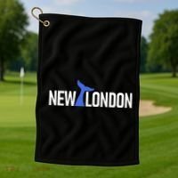 New London Whale Tail Golf Towel thumb 1