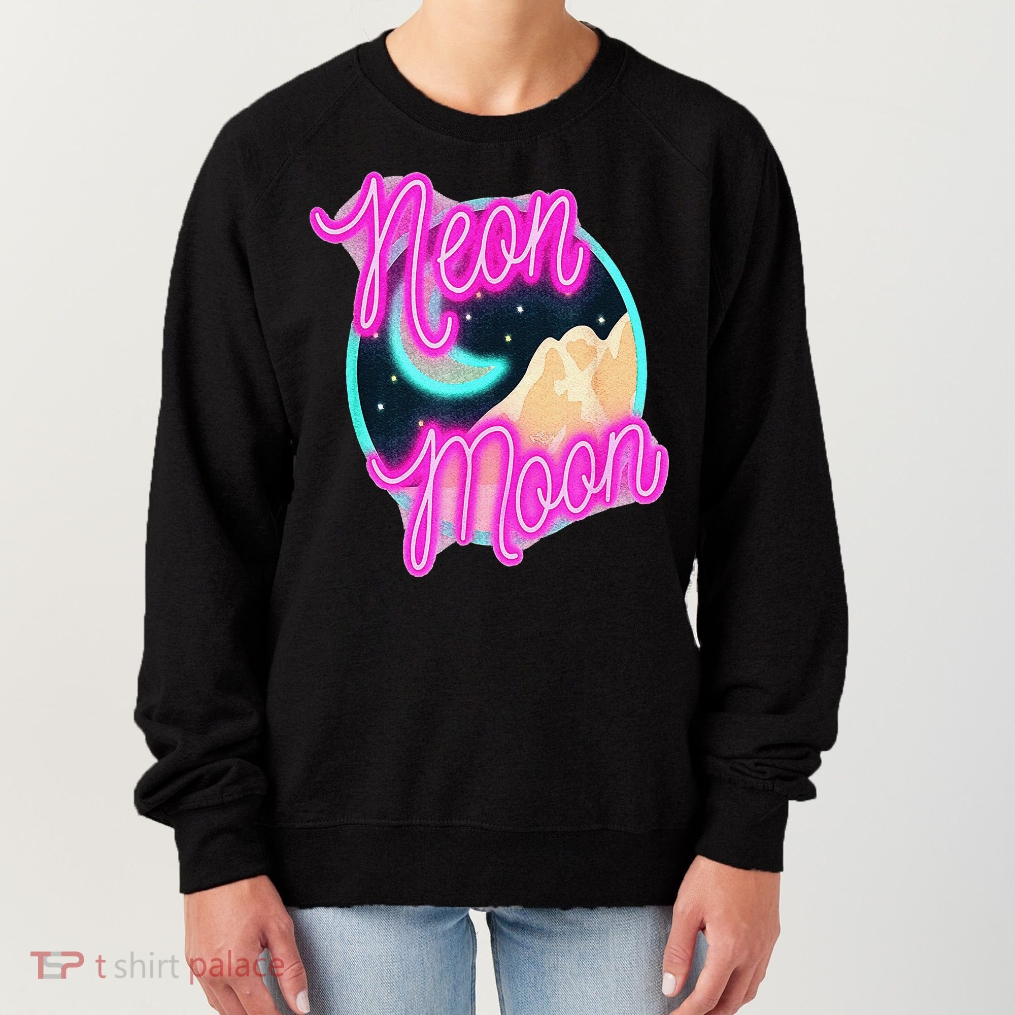 Neon Moon 90s Country Music Women's Sweatshirt