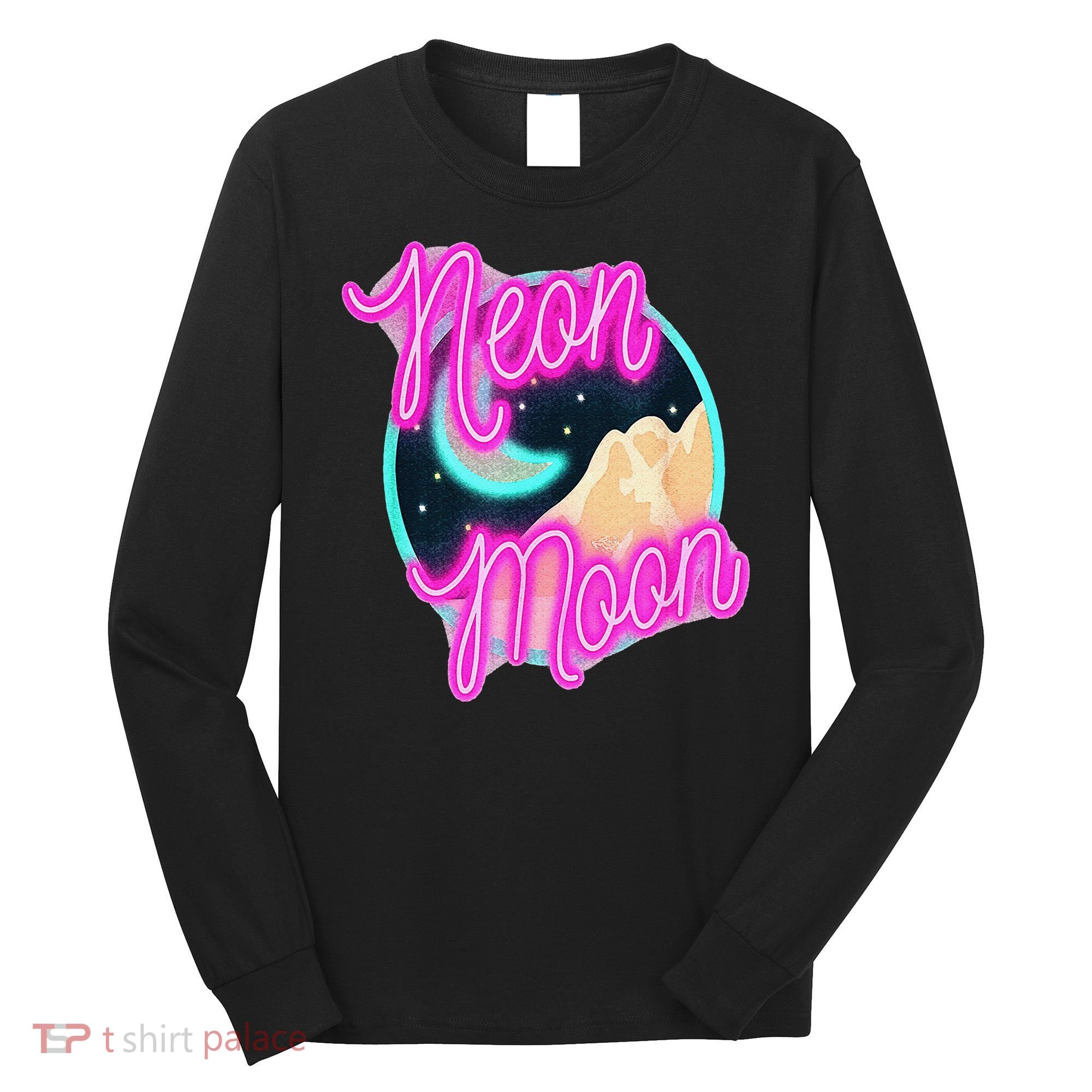 Neon Moon 90s Country Music Long Sleeve Shirt