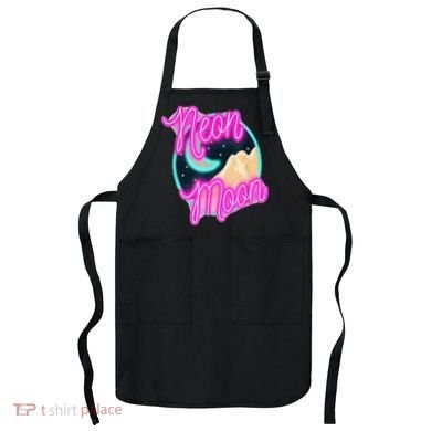 Neon Moon 90s Country Music Apron