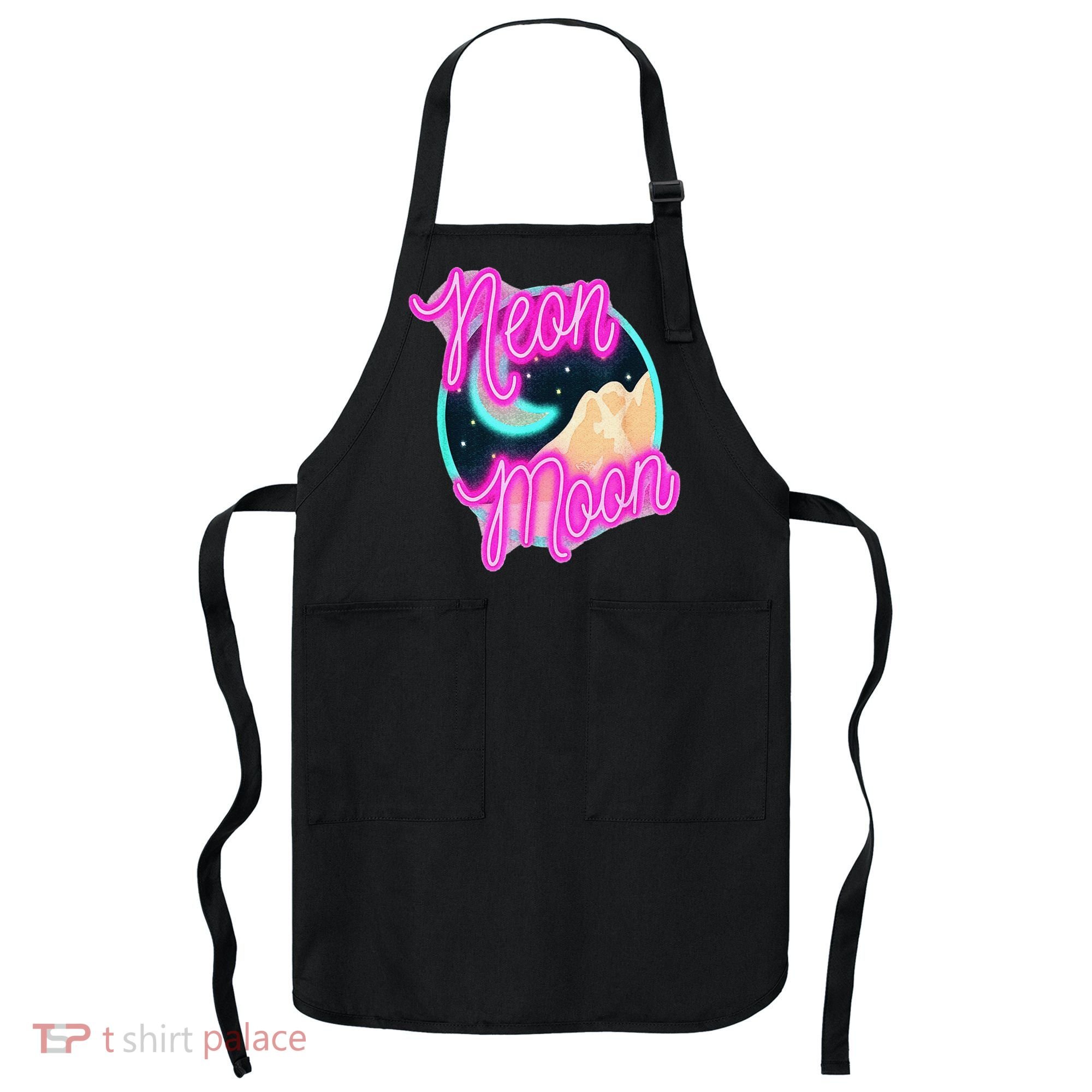 Neon Moon 90s Country Music Apron