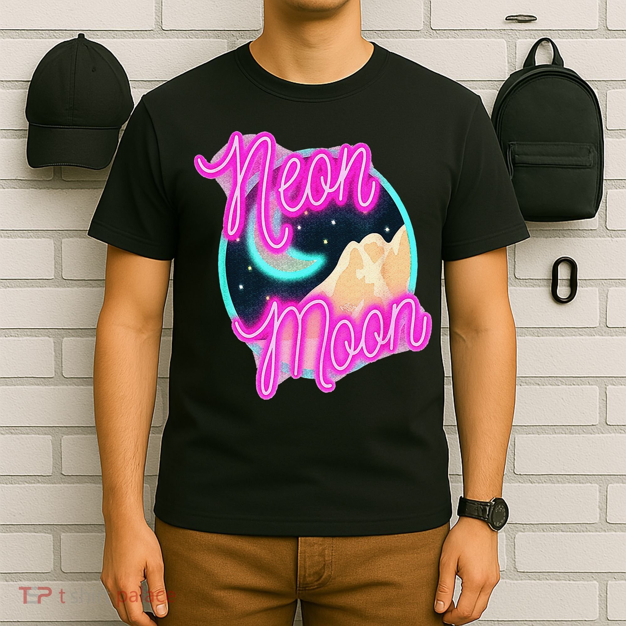 Neon Moon 90s Country Music T-Shirt