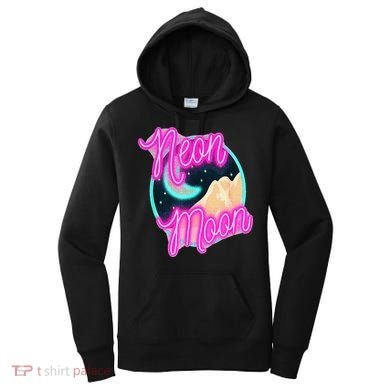 Neon Moon 90s Country Music Women's Hoodie