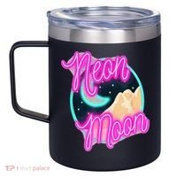 Neon Moon 90s Country Music 12oz Stainless Steel Coffee Mug thumb 2