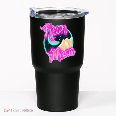 Neon Moon 90s Country Music Tumbler