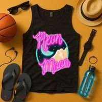 Neon Moon 90s Country Music Tank Top thumb 4