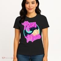 Neon Moon 90s Country Music Women's T-Shirt thumb 4