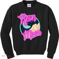 Neon Moon 90s Country Music Kids Sweatshirt thumb 0