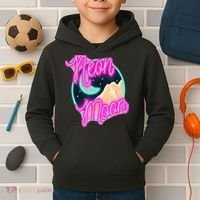 Neon Moon 90s Country Music Kids Hoodie thumb 2