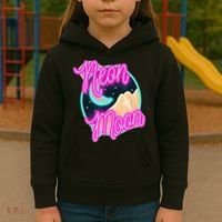 Neon Moon 90s Country Music Kids Hoodie thumb 3