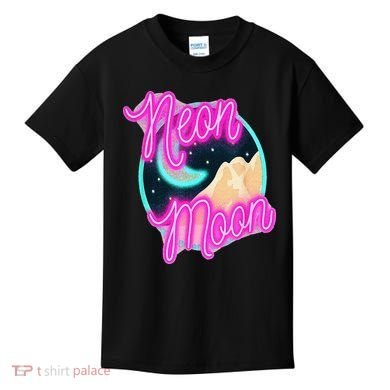 Neon Moon 90s Country Music Kids T-Shirt