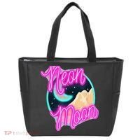 Neon Moon 90s Country Music Tote Bag thumb 0