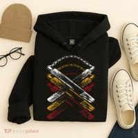 Nunchucks Martial Arts Retro Hoodie thumb 4