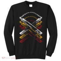 Nunchucks Martial Arts Retro Sweatshirt thumb 0