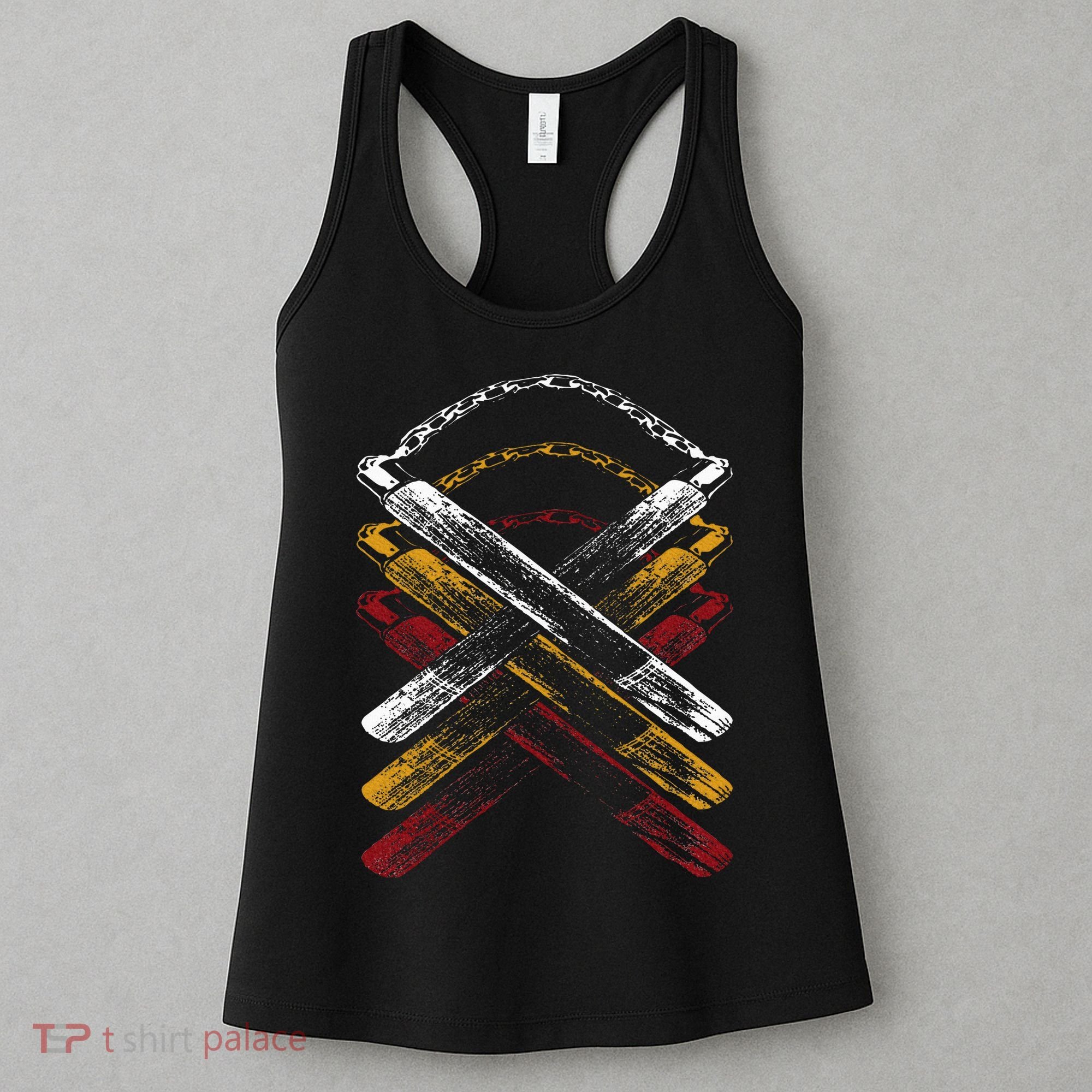 Nunchucks Martial Arts Retro Women's Tank Top