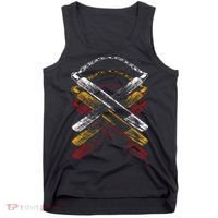Nunchucks Martial Arts Retro Tank Top thumb 0