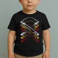 Nunchucks Martial Arts Retro Toddler T-Shirt thumb 2