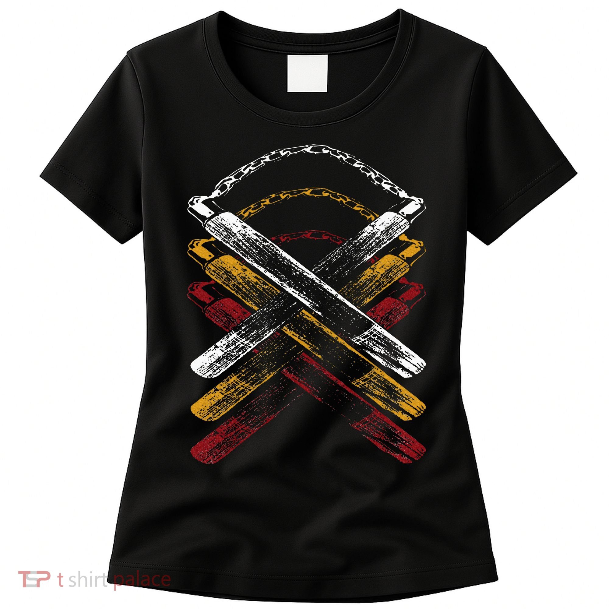 Nunchucks Martial Arts Retro Women's T-Shirt