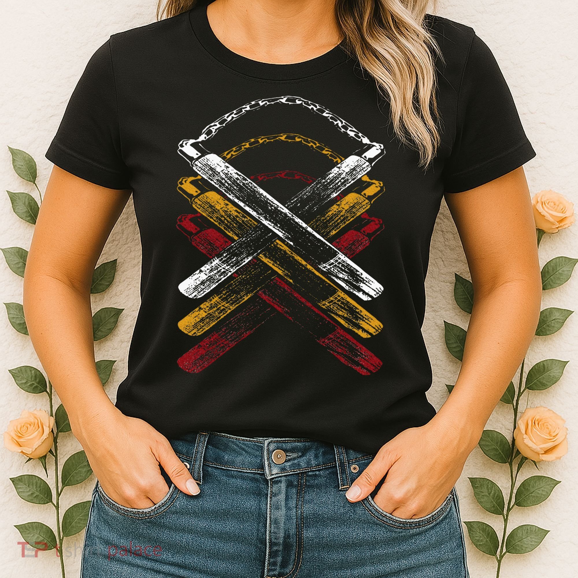Nunchucks Martial Arts Retro Women's T-Shirt