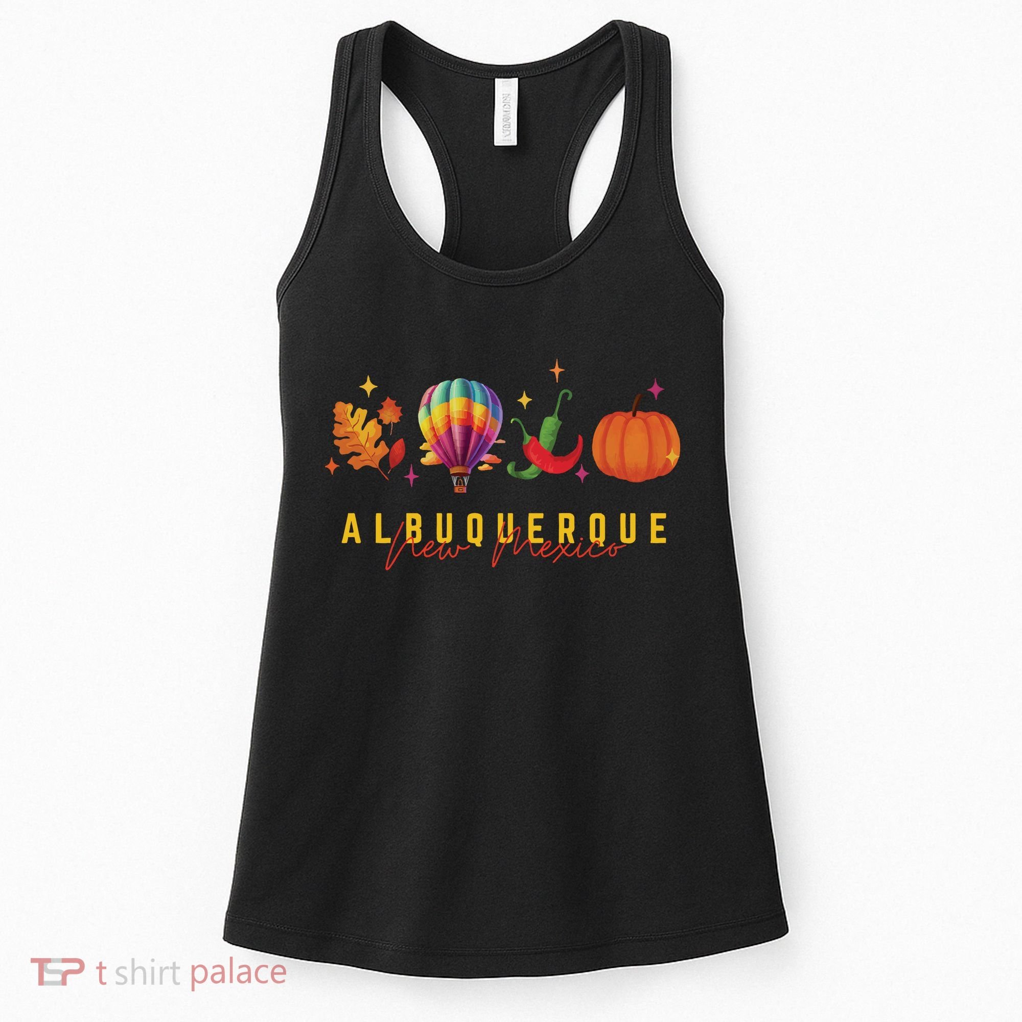 New Mexico Albuquerque Balloon Hot Air Balloon Festival Women's Tank Top