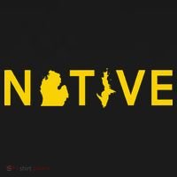 Native Michigander Ann Arbor Blue Yellow Backpack thumb 2