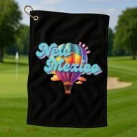 New Mexico Balloon Golf Towel thumb 1
