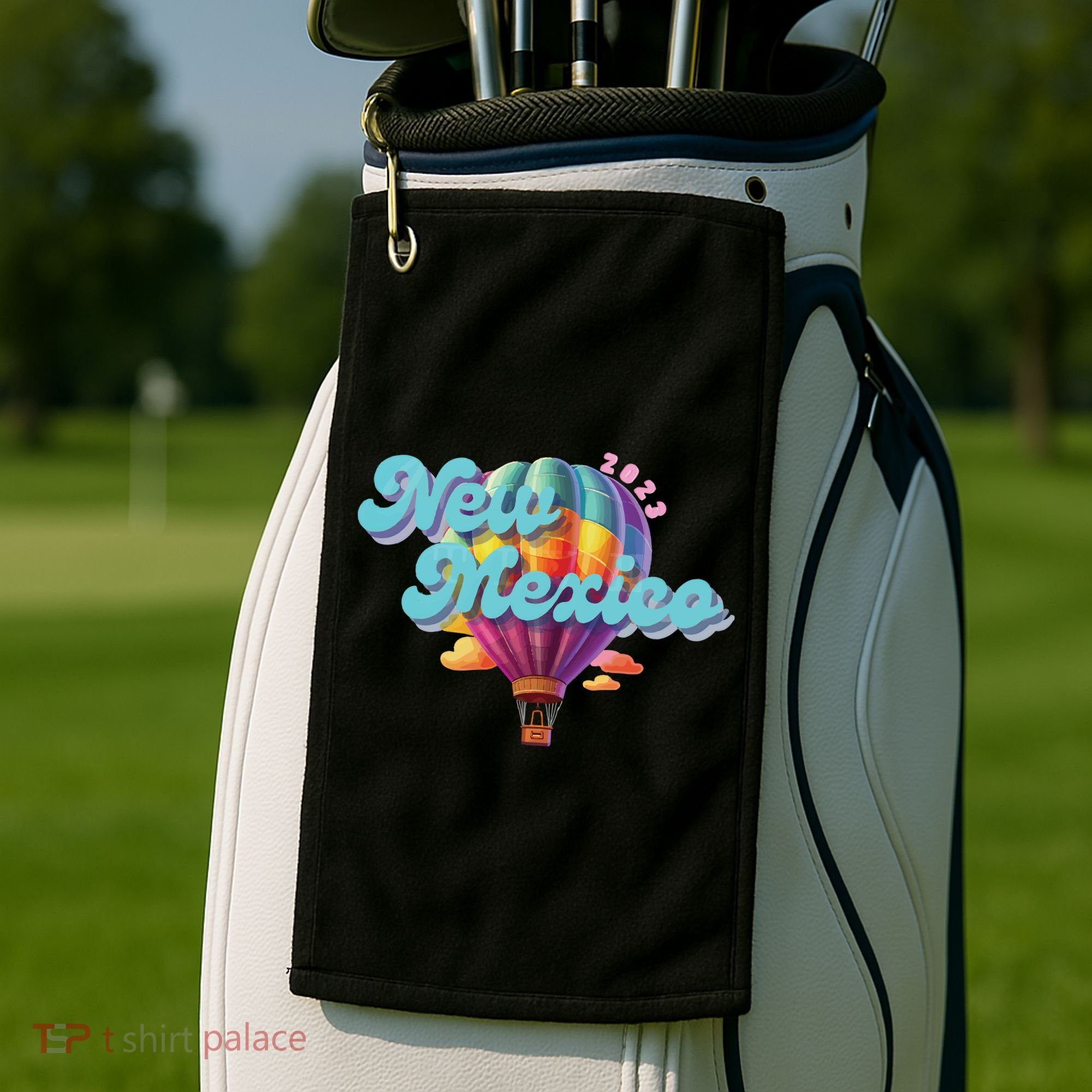 New Mexico Balloon Golf Towel