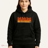 North Myrtle Beach Sc Retro 80s Style Hoodie thumb 5