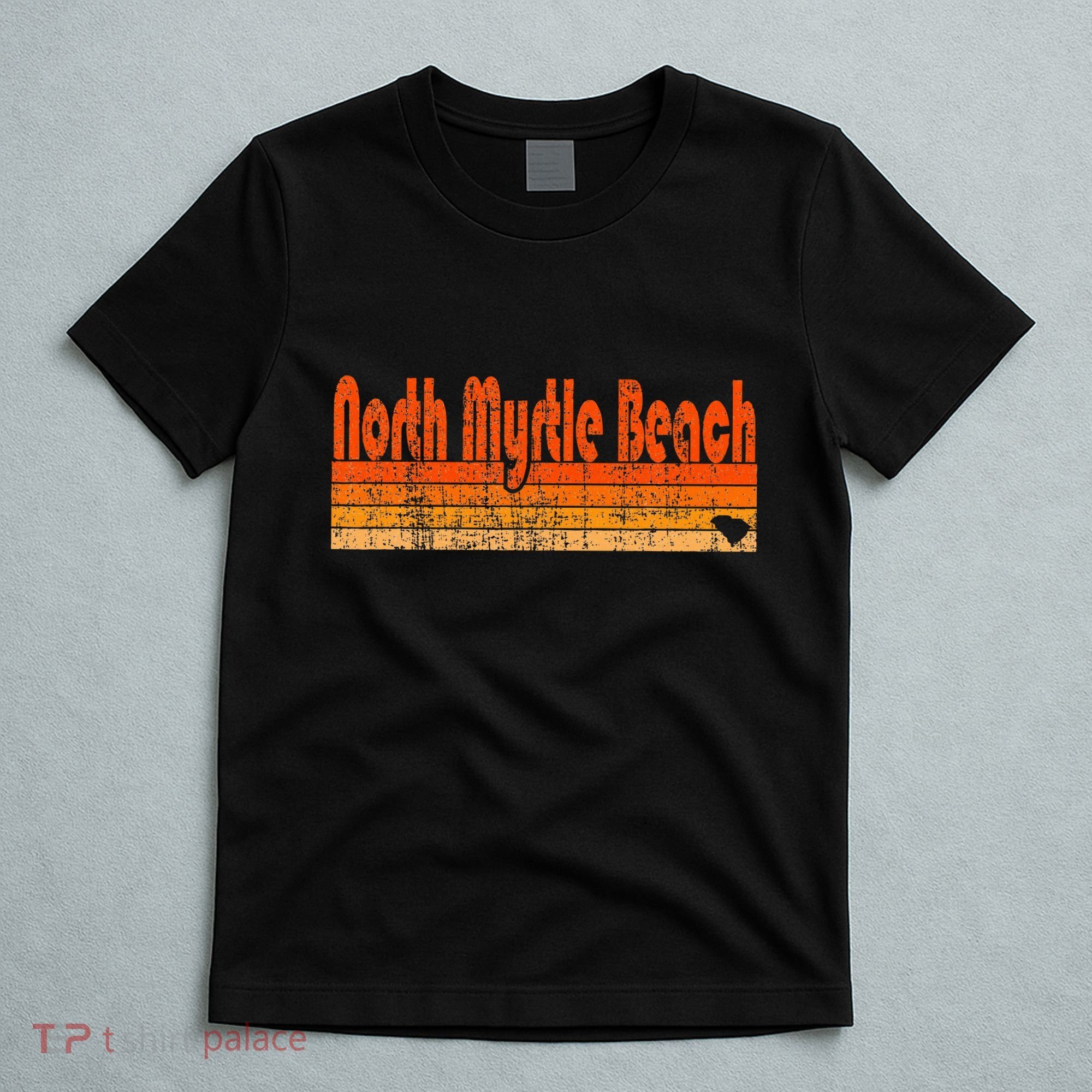 North Myrtle Beach Sc Retro 80s Style T-Shirt