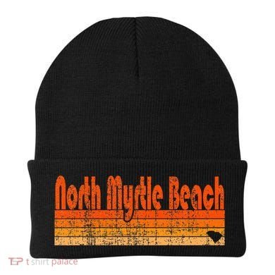 North Myrtle Beach Sc Retro 80s Style Beanie