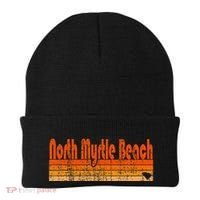 North Myrtle Beach Sc Retro 80s Style Beanie thumb 0