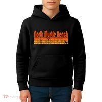 North Myrtle Beach Sc Retro 80s Style Kids Hoodie thumb 4