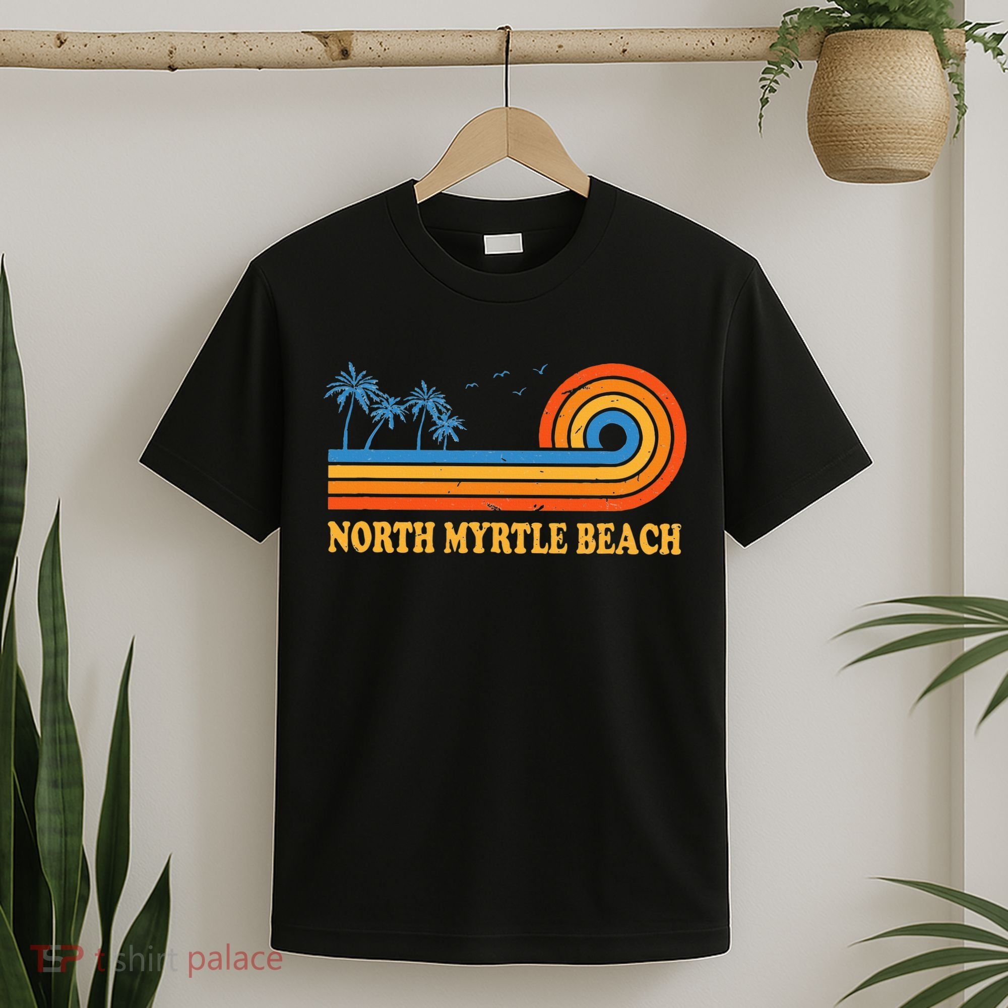 North Myrtle Beach South Carolina Summer Sc Tropical T-Shirt
