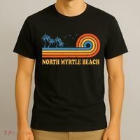 North Myrtle Beach South Carolina Summer Sc Tropical T-Shirt thumb 3
