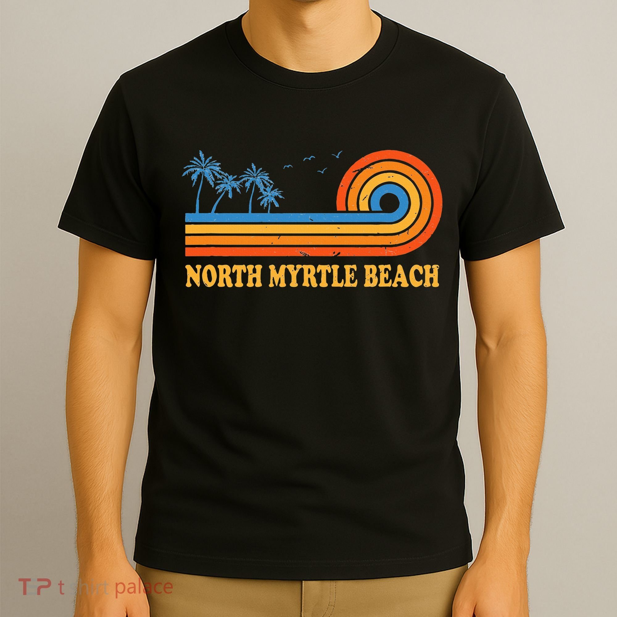 North Myrtle Beach South Carolina Summer Sc Tropical T-Shirt