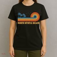 North Myrtle Beach South Carolina Summer Sc Tropical T-Shirt thumb 4