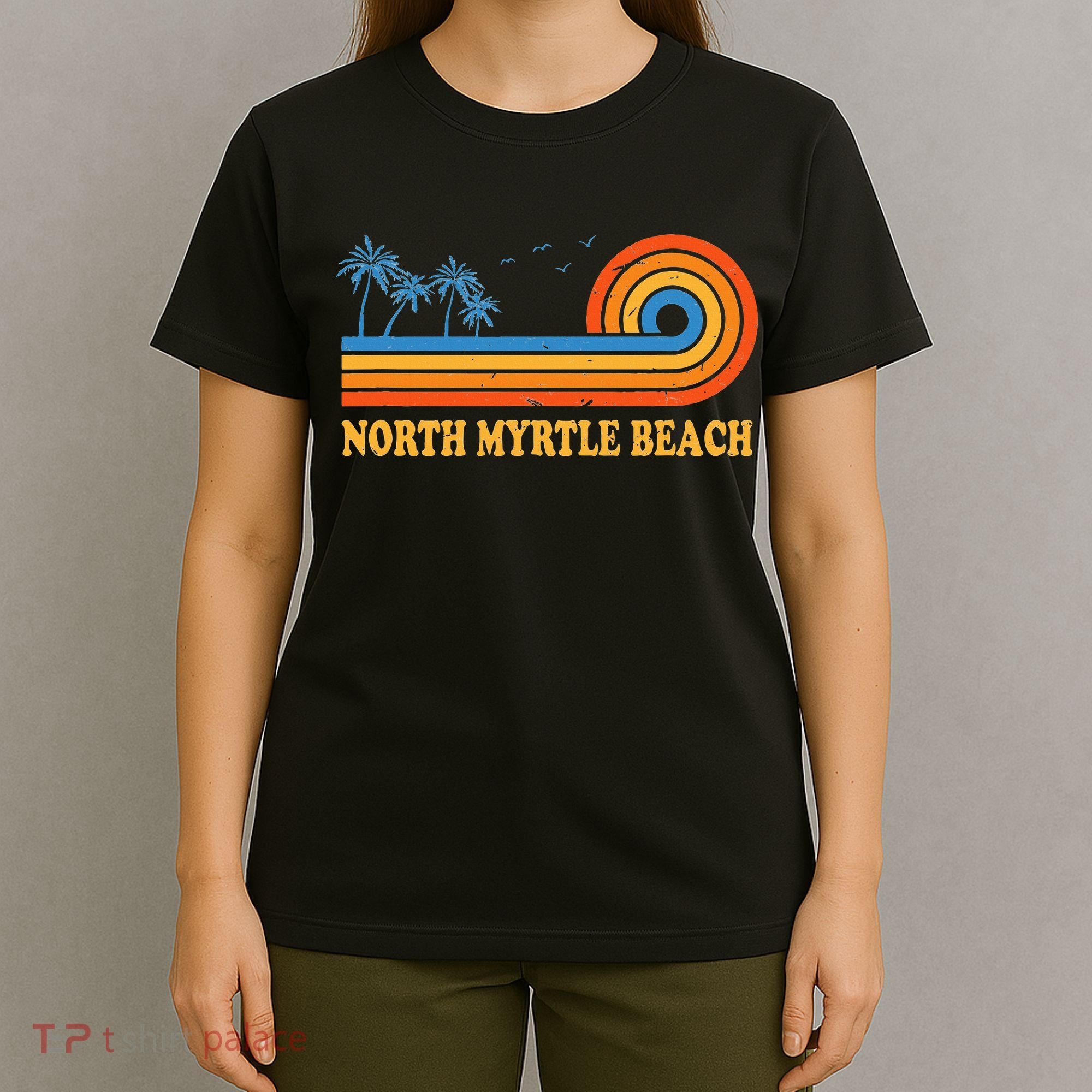North Myrtle Beach South Carolina Summer Sc Tropical T-Shirt