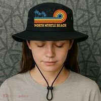 North Myrtle Beach South Carolina Summer Sc Tropical Bucket Hat thumb 3