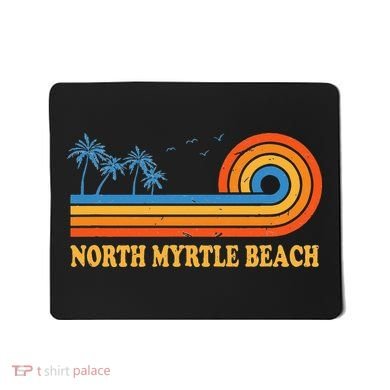 North Myrtle Beach South Carolina Summer Sc Tropical Mousepad
