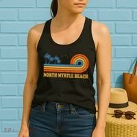 North Myrtle Beach South Carolina Summer Sc Tropical Women's Tank Top thumb 2