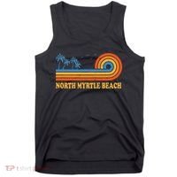 North Myrtle Beach South Carolina Summer Sc Tropical Tank Top thumb 0