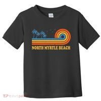 North Myrtle Beach South Carolina Summer Sc Tropical Toddler T-Shirt thumb 0