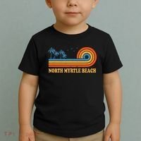 North Myrtle Beach South Carolina Summer Sc Tropical Toddler T-Shirt thumb 2