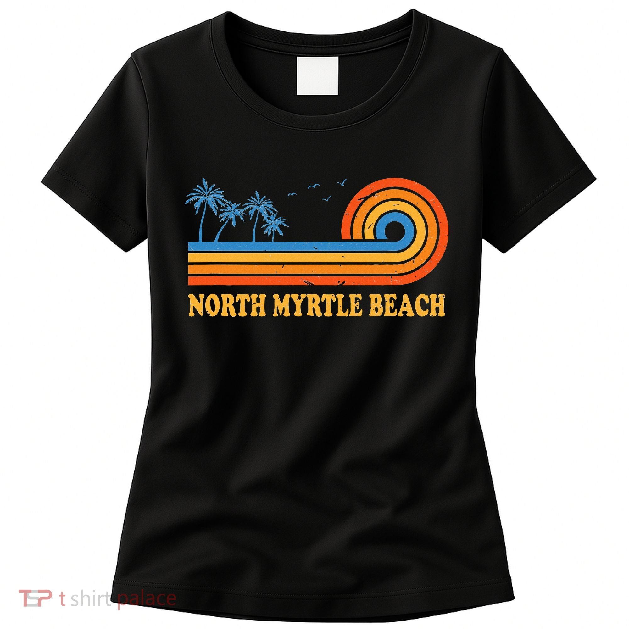 North Myrtle Beach South Carolina Summer Sc Tropical Women's T-Shirt