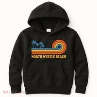 North Myrtle Beach South Carolina Summer Sc Tropical Kids Hoodie thumb 0